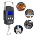 thumbnail image 2 of Balance de Pêche Portable Numérique 110lb/50kg Écran Lcd Balance Électronique Portable avec Règle à Mesurer Anglais, 2 of 5