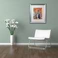 thumbnail image 3 of Trademark Fine Art "Sitting Bull 1" Canvas Art by Dean Russo, White Matte, Silver Frame, 3 of 4