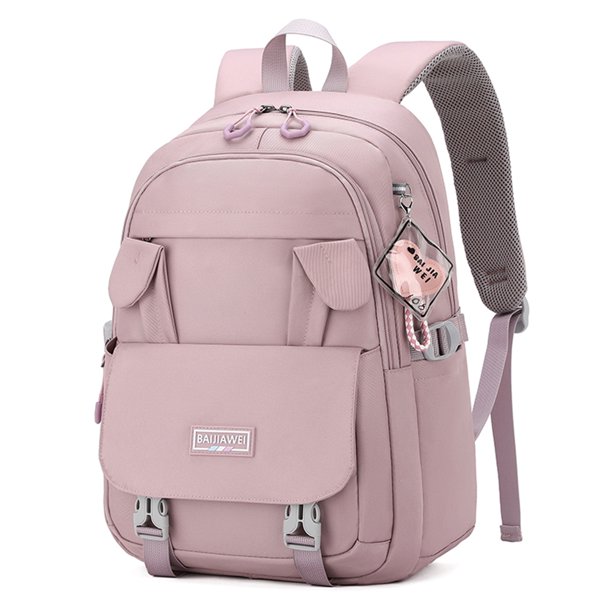 Mochila para mujer Lindas orejas de conejo Mochilas escolares Gran capacidad para vacaciones (Púrpura) Tmvgtek Para Estrenar