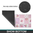 thumbnail image 6 of Pioneer Flower Floral Print Pattern Kitchen Rugs Sets Of 2, Anti Fatigue Non Slip Washable Floor Mats for Kitchen Sink Laundry, 17X30 Inch + 17X47 Inch, 6 of 6