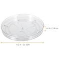 thumbnail image 6 of ifundom Transparent Rotating Pet Food Tray for Kitchen Organization and Easy Feeding, and Practical, 6 of 6