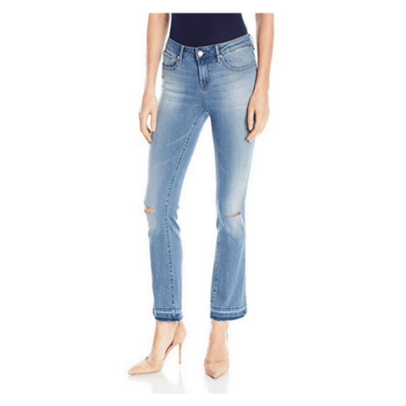 William Rast Cropped Chelsea Wash Flared Jeans,Size 32, MSRP $79