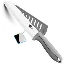 6-inch Ceramic Bread Knife Serrated Kitchen Knife Knife for Butter Lard Fish Cheese Vegetables