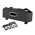 thumbnail image 2 of Caja de almacenamiento para respaldo de asiento, portavasos, accesorios para coche, caja de pañuelos para guardar y ordenar, decoración Interior, Negro, 2 of 8