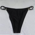 thumbnail image 4 of 2024 Nuevo Bikini de alta gama con letras de diamantes de imitación para mujer, traje de baño de playa con tanga sexy a la moda, conjunto de dos piezas de bikini Wang para mujer, 4 of 4