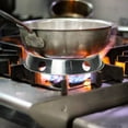 thumbnail image 4 of 2X Universal Wok Pan Support Rack Stand Wok Ring/Metallic Round Bottom Universal Size for Gas Stove Fry Pans, 4 of 4