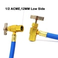 thumbnail image 3 of Dosaele Kit de Recharge de Réfrigérant R134A avec Jauge - Tuyau de Charge en Métal/cuivre pour Climatiseurs et Purificateurs Sans Alimentation Tube Souple, 3 of 6
