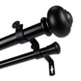 thumbnail image 3 of InStyleDesign  Coiled 1 inch Diameter Adjustable Double Curtain Rod, 3 of 4