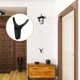 thumbnail image 4 of OFFIGAM 2Ud Gancho De Pared Negro Para Colgar Sombreros Y Abrigos Con Estilo, 4 of 7