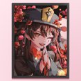 thumbnail image 1 of Cuadros Decorativos Bordado completo Hilo de algodón ecológico 11CT Impreso Anime Kit de punto de cruz (ACC-1525) Wdftyju de costura negro 4 estilos, 1 of 9