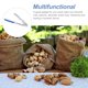 thumbnail image 5 of Abridor de nueces pecanas, herramientas para frutos secos y mariscos, cascanueces, descascarador de nueces, 5 of 6