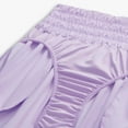 thumbnail image 4 of Nike One Shorts Womens XS Lilac Bloom Dri-FIT Brief-Lined Ultra High-Waist SRT94, 4 of 6