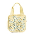 thumbnail image 4 of Ello Insulated Neoprene Lunch Tote with Zipper, Lemons, Yellow, A Practical Choice for School Lunches and Activities to keep Food Cold, 4 of 5