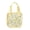 Yellow Lemons, variant on Ello Floral Pattern Insulated Neoprene Lunch Tote with Zipper, Sage