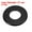 Black, variant on Uxcell Wall Split Flange ABS Round Self-Adhesive Escutcheon Plate Buckles Cover for Water Pipe Faucet Decoration 0.65" Gray