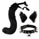 thumbnail image 4 of 2x Conjunto De Y Cola De Gato Sintética, Disfraz De , Colco Traje de juego de cosplay, 4 of 5