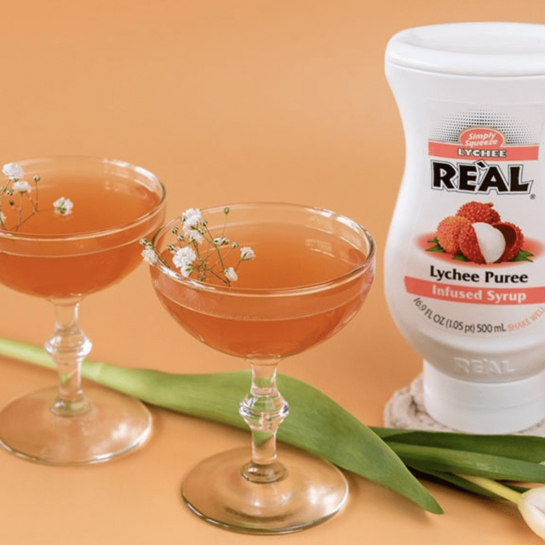 Reàl Infused Exotics Simply Squeeze Lychee Infused Syrup 16.9oz