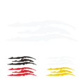 thumbnail image 2 of Reflective Car Sticker Scratch Decor DIY stripe poster 3D car Adhesive Car Decals Safety Poster Headlight Sticker, 2 of 8