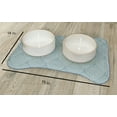 thumbnail image 2 of Simply Daisy Lifeflor Bone Shape Pet Feeding Mat for Dogs, 2 of 3