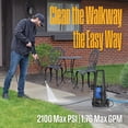 thumbnail image 4 of Hidrolavadora eléctrica Westinghouse ePX3050, 2100 PSI máx., 1,76 GPM máx., con cañón de espuma, para autos, cercas, entradas de vehículos, casas y patios., 4 of 5