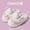 Hello Kitty, variant on Sanrio Anime Kuromi Hello Kitty Cinnamoroll Women Cotton Slippers Winter New Indoor Home Thick-Soled Cute Cartoon Slippers Gift