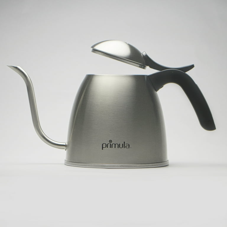 Primula Pavre 2.5 Qt. Stainless Steel Trigger Spout Stove Top Tea Kettle 