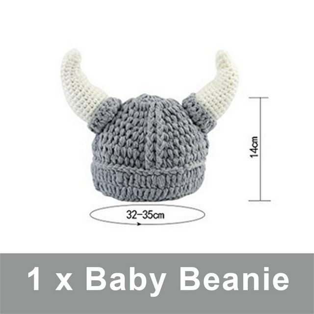 Bonnet Médiéval en Laine Gris Fait Main H 1x