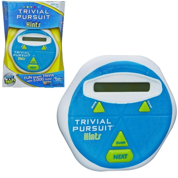 Trivial Pursuit Hints Game - Electronic Handheld Trivia Game
