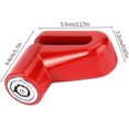 thumbnail image 2 of Disc Brake Block, Metal Anti-Theft Padlock with Plastic Frame and Keys for Motorcycle, Electric Vehicles, Bicycles (Red), 2 of 4
