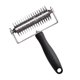 thumbnail image 5 of Cortador de rodillos de celosía de pastelería - Cortador de rodillos de corteza de masa de pan de pizza de acero inoxidable profesional (negro) Shuxiu Wang 1327533062657, 5 of 5