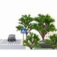 thumbnail image 2 of Handmade 14pcs/set 1:87 Traffic Signage Freeway Scene Layout Decor 3.5cm, 2 of 8