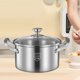 thumbnail image 1 of Olla Para Sopa Funciona Sartén Antiadherente Olla De Cocina Portátil Para Cocina De Restaurante 24cm BLESIY Olla, 1 of 8