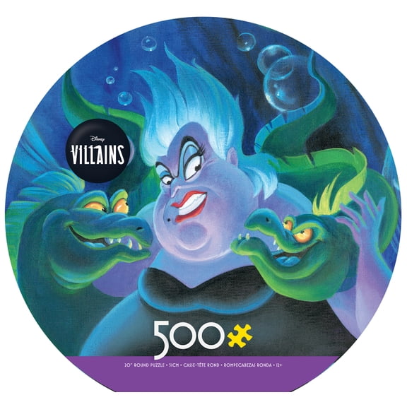 Ceaco - Disney Round - Villains - 500 Piece Jigsaw Puzzle