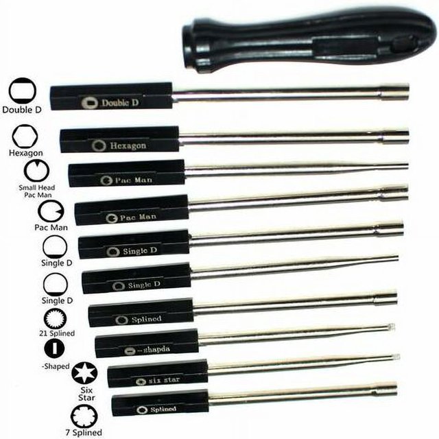Kit de herramientas de ajuste de carburador para motores pequeños Stihl Husqvarna Poulan Jonsered McCulloch MTD Ryobi Homelite Echo Makita Dolmar Honda Solo Oleo-Mac Efco Zama Walbro THISNDE