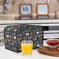 thumbnail image 6 of Fotbe Coffee Lover Print for Two Slice Toaster Cover, Fingerprint Protector, Super Soft Appliance Cover And Dust Cover,Bread Dust Cover & Fingerprint Protection, 6 of 7