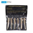 thumbnail image 3 of Unique Bargains 7/32 Inch Diamond Chainsaw Sharpener, 6 Pack Titanium Plating Sharpening Stone, Golden, 3 of 4