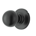 thumbnail image 3 of (2 pack) Hyper Tough Interior Non-Locking Ball Passage Hall & Closet Doorknob Matte Black Finish, 3 of 9