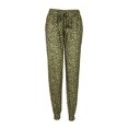 thumbnail image 2 of Pantalones de chándal para mujer Sunnimix Pantalones de jogging ligeros Pantalones de salón de yoga activos cónicos Verde M, 2 of 8