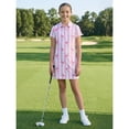 thumbnail image 4 of Birdie Bound Girls Beverly Flamingo Dress with Short Sleeves, Sizes XS-XL, 4 of 5
