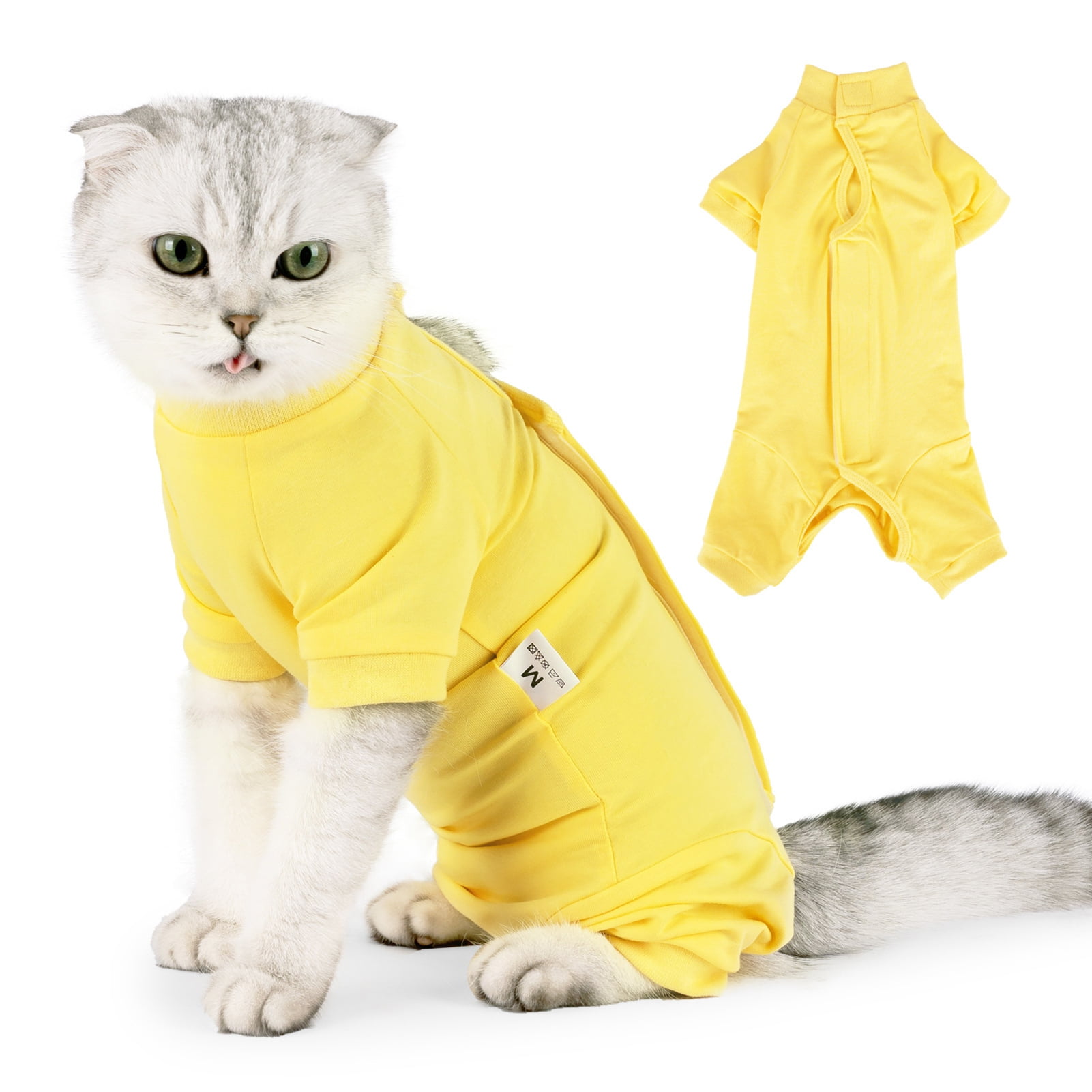 Bobasndm Cat Recovery Suit After Surgery Pet Recovery Wear for