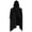 Black, variant on KICILVS Hooded Cloak Men Cowl Neck Long Draped Cape with Front Buckle Medieval Gothic Assassin Costume Cloak