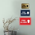 thumbnail image 2 of Signs ByLITA Classic Framed Fire Alarm Sign (Brushed Silver) - Medium, 2 of 8