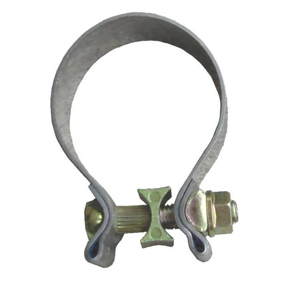 Pypes Exhaust HVC21 Pince d'Échappement Diamètre 2-1/2 Pouces; Pince de Bande; Acier Inoxydable 304S; Simple