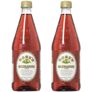 Rose’s Grenadine Syrup 2 Pack 25 OZ Bottle, | Perfect for Cocktails, Beverages, and Mixers