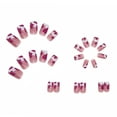 Nail Acrylic Coffin Tips Clear Nail plus Customer Short Coffin Nails on