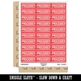 thumbnail image 2 of Processed Border Top Bottom Sticker Set - Red - Matte Finish - 1.75" Medium, 2 of 7