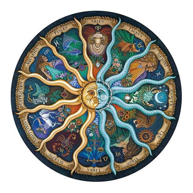Rompecabezas 1000 Piezas Para Adultos BLOSOOM Horóscopo Del Zodiaco