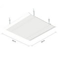 thumbnail image 2 of Adjustable Airflow Vent Cover Hvac Accessory Indoor Comfort 30X30Cm Ac Vent Deflector Adjustable Airflow Direction, 2 of 8