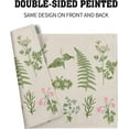 thumbnail image 5 of Herbs Floral Placemats Set of 4, Green Table Mats 12 X 18 Inch Botanical Classic Table Placmats, Washable Non-Slip Place Mats for Dining Kitchen Table Party Coffee Bar Accessories, 5 of 8
