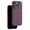 Burgundy, variant on Silicone Case with Soft Microfiber Lining for iPhone 16 Pro with Tempered Glass Screen Protector - Light Gray
